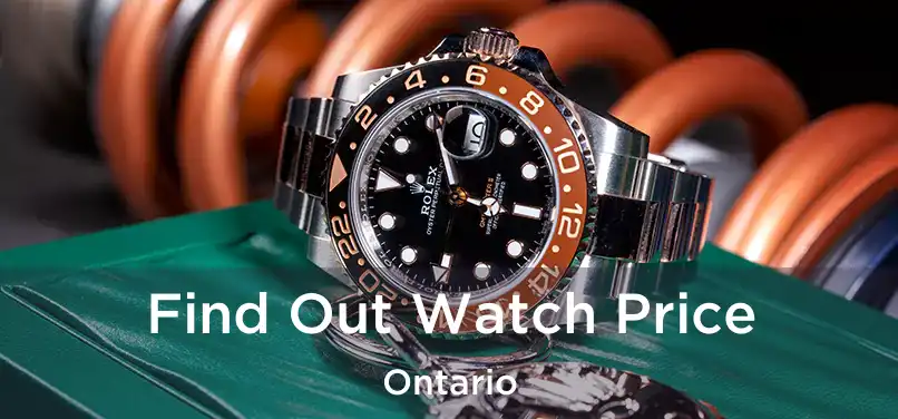  Find Out Watch Price Ontario