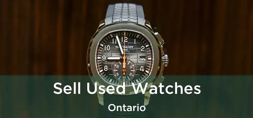  Sell Used Watches Ontario